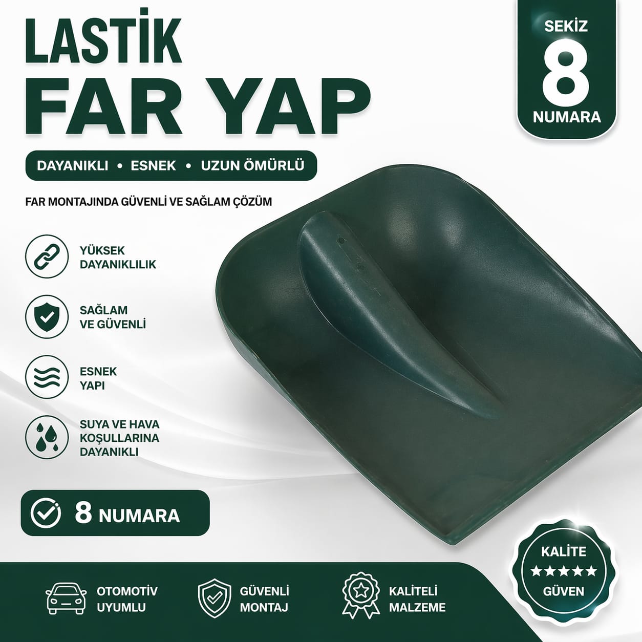 PLASTİK  8 NO FARYAP KÜREK